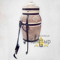 Тандыр Грузинский 45л (Бордо) на дровах